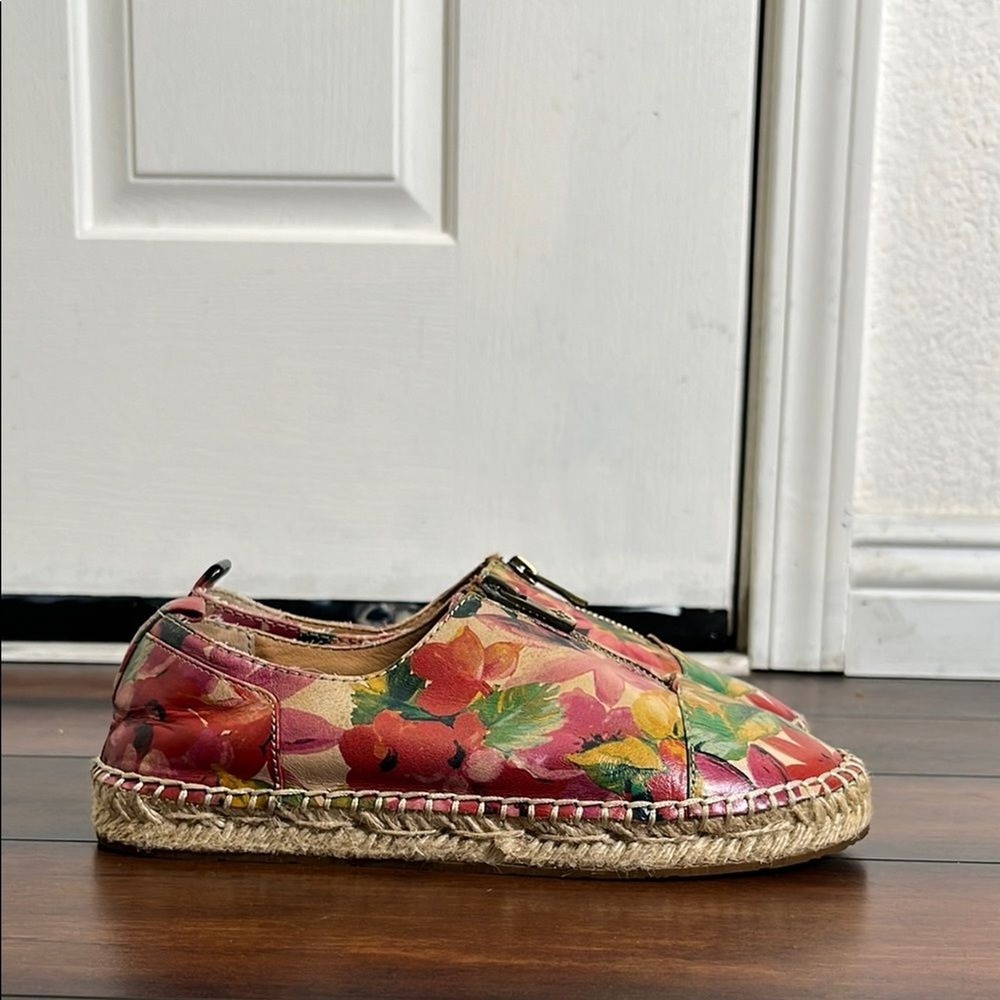 Patricia Nash Eva Espadrille Slip On Flats Women size 6 Floral Cottagecore Boho - Picture 2 of 9